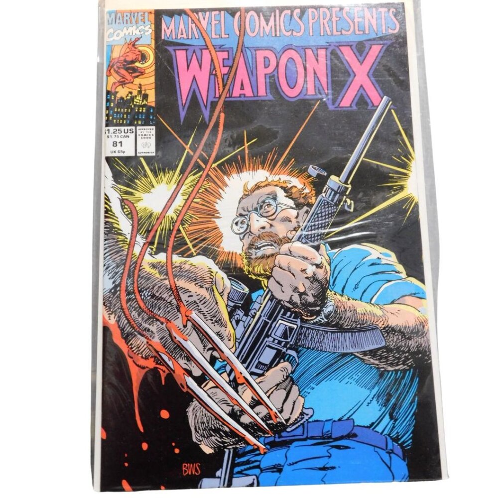 Marvel Comics Presents #81 NM Weapon X Barry Windsor Smith 1991 Ant Man Logan